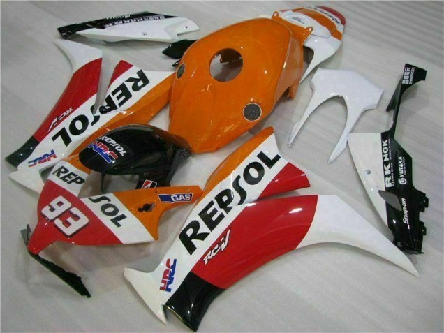 2012-2016 Orange Repsol 93 Honda CBR1000RR Moto Fairings UK Stores