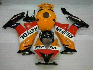 2012-2016 Orange Black Repsol Honda CBR1000RR Motorcyle Fairings UK Stores