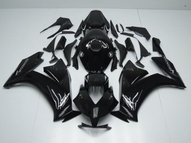 2012-2016 Glossy Black Honda CBR1000RR Motorcycle Fairings Kits UK Stores