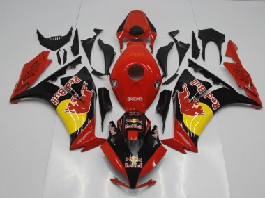 2012-2016 Black Red Bull Honda CBR1000RR Motorcycle Fairing UK Stores