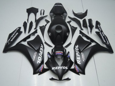 2012-2016 Matte Black Repsol Honda CBR1000RR Bike Fairing Kit UK Stores