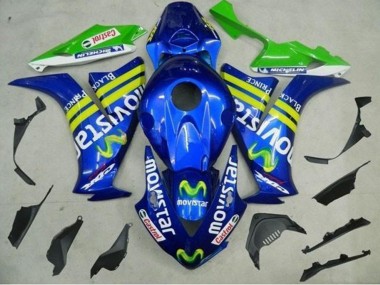 2012-2016 Movistars Honda CBR1000RR Motorcycle Replacement Fairings UK Stores