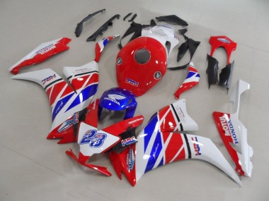 2012-2016 Red White Blue HRC 23 Honda CBR1000RR Replacement Motorcycle Fairings UK Stores