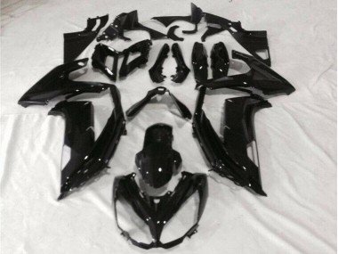 2012-2016 Glossy Black Kawasaki EX650 Motor Bike Fairings UK Stores