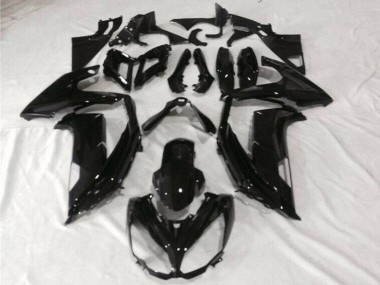 2012-2016 Glossy Black Kawasaki EX650 Motor Bike Fairings UK Stores