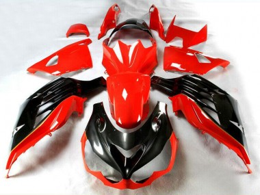 2012-2021 Red Kawasaki ZX14R ZZR1400 Motorcycle Fairings UK Stores