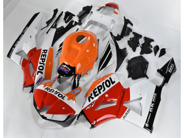 2013-2021 Red White Orange Repsol Honda CBR600RR Motorcycle Fairings Kit UK Stores