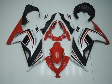 2013-2016 Red White Black Kawasaki EX300 Motorbike Fairing UK Stores