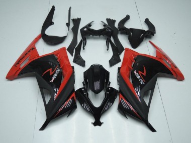 2013-2016 Red Black Kawasaki ZX300R Bike Fairings UK Stores