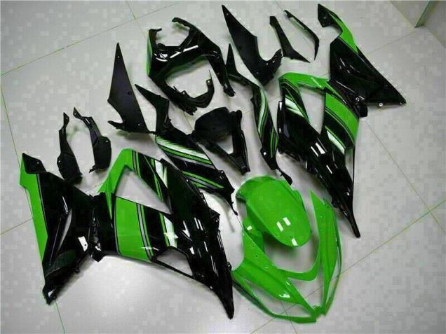 2013-2018 Black Green Kawasaki ZX6R Motor Fairings UK Stores