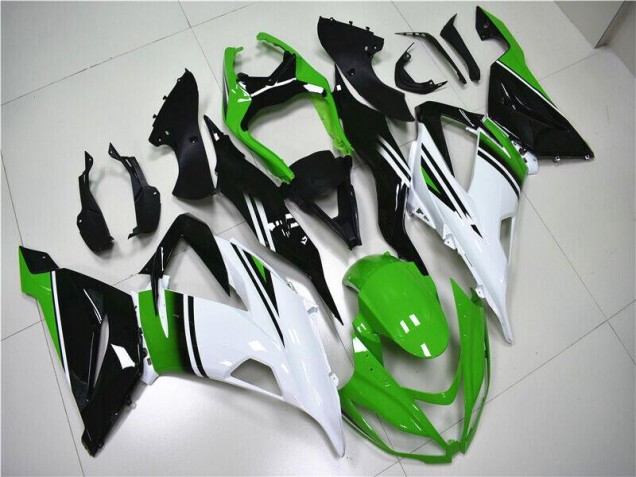 2013-2018 Green White Black Kawasaki ZX6R Motor Fairings UK Stores