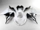 2013-2018 White Black Kawasaki ZX6R Motorbike Fairings UK Stores