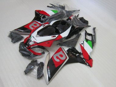 2009-2015 Black Red Aprilia RSV4 Motor Bike Fairings UK Stores