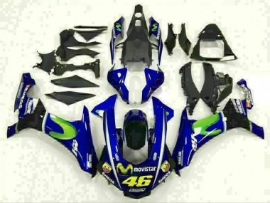 2015-2019 Blue Yamaha YZF R1 Motorcycle Fairing Kit UK Stores