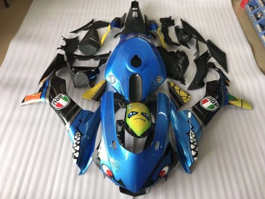 2015-2019 Blue Shark Yamaha YZF R1 Motorbike Fairing UK Stores