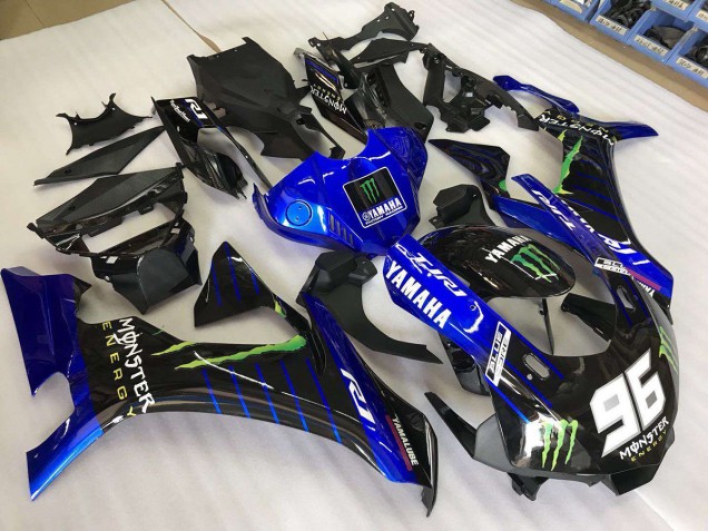 2015-2019 Monster Energy Yamaha YZF R1 Motor Bike Fairings UK Stores