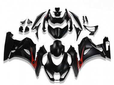 2017-2021 Black Red Suzuki GSXR 1000 Motor Bike Fairings UK Stores