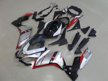 2011-2018 Black Silver Red Aprilia RS4 50 125 Replacement Motorcycle Fairings UK Stores