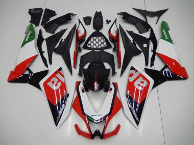 2009-2015 Black Red Aprilia RSV4 Motorcyle Fairings UK Stores