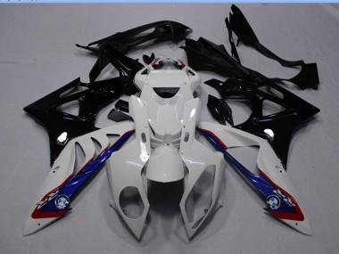 2009-2014 White Black Blue BMW S1000RR Motorcycle Fairing Kit UK Stores