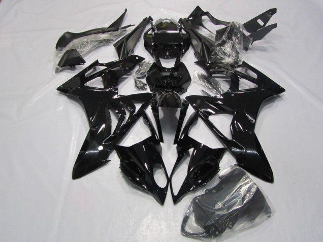 2009-2014 Black BMW S1000RR Bike Fairings UK Stores