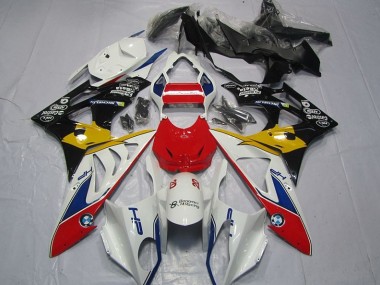 2009-2014 Red White Yellow BMW S1000RR Motorcycle Fairings Kits UK Stores