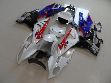 2009-2014 White Blue Red Becker Carbon BMW S1000RR Motorcylce Fairings UK Stores