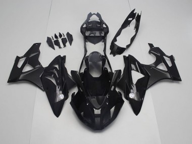 2009-2014 Black BMW S1000RR Motorcycle Fairing Kits UK Stores