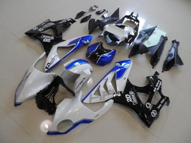 2009-2014 White Blue BMW S1000RR Bike Fairing UK Stores