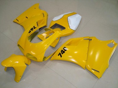 1993-2005 Yellow Ducati 748 916 996 996S Motorcycle Fairings UK Stores