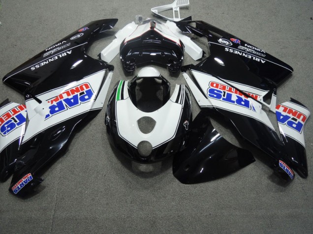 2003-2004 Black White Ducati 749 Motorcyle Fairings UK Stores