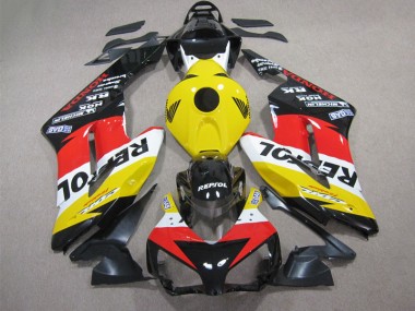 2004-2005 Yellow Red Repsol Honda CBR1000RR Motor Fairings UK Stores