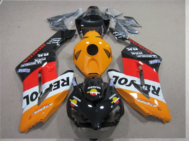 2004-2005 Orange Red Repsol Honda CBR1000RR Moto Fairings UK Stores