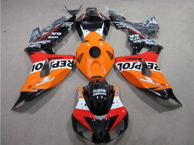 2006-2007 Orange Repsol Honda CBR1000RR Motorcyle Fairings UK Stores