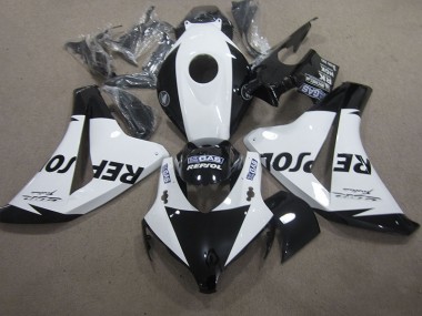 2008-2011 White Black Repsol Honda CBR1000RR Motorcyle Fairings UK Stores