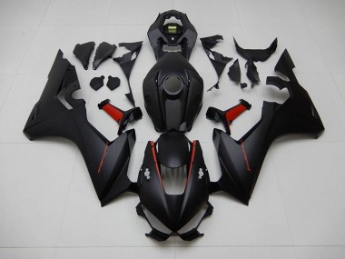 2017-2020 Black with Red Fireblade Honda CBR1000RR Motorcycle Fairings Kit UK Stores