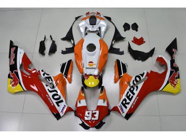 2017-2020 Repsol 93 Red Bull Honda CBR1000RR Motorcycle Fairing UK Stores