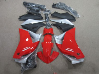 2011-2013 Red Silver Black Honda CBR125R Motorbike Fairing UK Stores