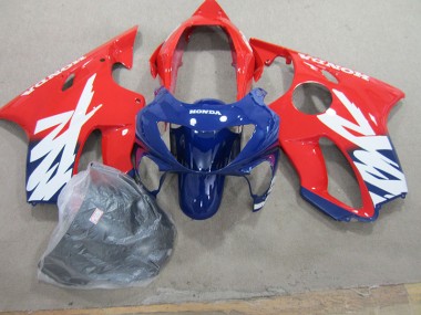 1999-2000 Blue Red Honda CBR600 F4 Motorcycle Fairings Kits UK Stores