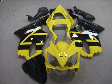 2001-2003 Yellow Black Honda CBR600 F4i Motorcylce Fairings UK Stores