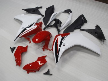 2011-2013 Red White Black Honda CBR600F Motorcycle Replacement Fairings UK Stores