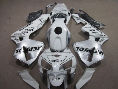 2005-2006 White Black Repsol Honda CBR600RR Motorcyle Fairings UK Stores