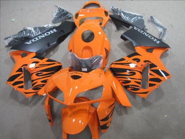 2005-2006 Orange Black Honda CBR600RR Motorbike Fairings UK Stores