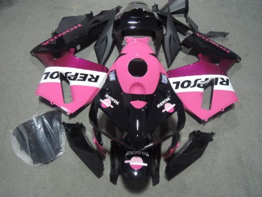 2005-2006 Pink Black Repsol Honda CBR600RR Bike Fairings UK Stores