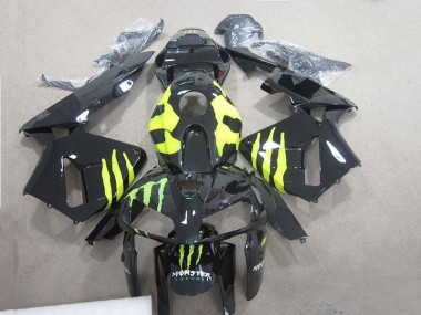 2005-2006 Black Green Monster Honda CBR600RR Motor Bike Fairings UK Stores