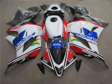 2009-2012 Blue White EUROBET Lee Honda CBR600RR Motorcycle Fairing UK Stores