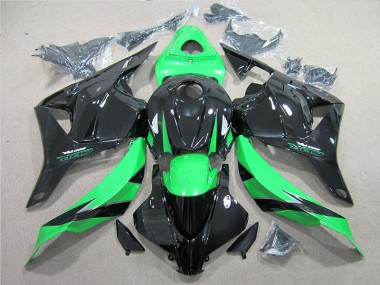 2009-2012 Black Green Honda CBR600RR Moto Fairings UK Stores