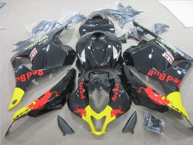 2009-2012 Black Yellow Red Bull Honda CBR600RR Motorbike Fairings UK Stores