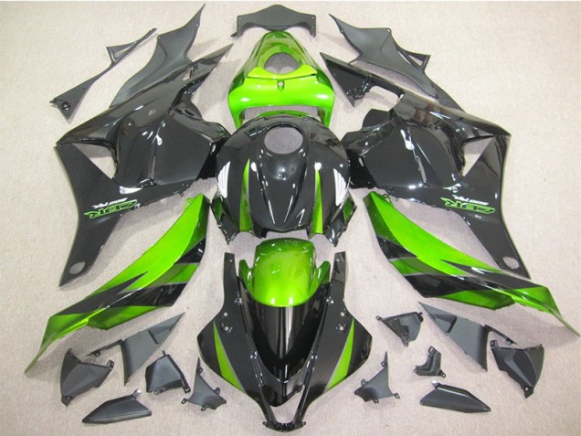 2009-2012 Black Green Honda CBR600RR Motorbike Fairing UK Stores