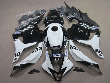 2009-2012 Black White Repsol Honda CBR600RR Motorcycle Replacement Fairings UK Stores